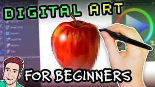How to Make DIGITAL ART on a Computer For Beginners