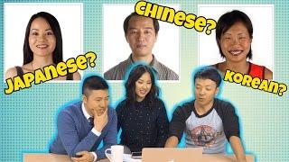 How To Tell Chinese Koreans and Japanese Apart