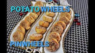 Potato Wheels  Pinwheels Samosa  Aloo Bhakarwadi  Samosa Roll  Samosa Pinwheel 