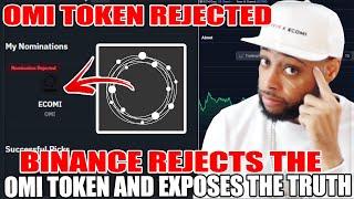 Ecomi OMI Token Rejected By Binance Even VeVe NFTs Arent Enough To Save This Crypto???