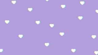 AESTHETIC GLITCHY HEARTS BACKGROUND  PURPLE LAVENDER COLOR  