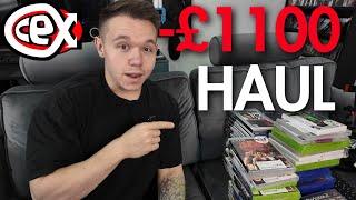 CEX HAUL - I Spent £1100 at CEX-  Heres What I Got