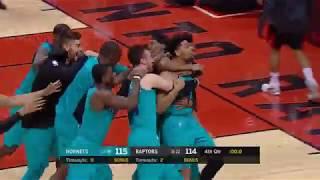 Jeremy Lamb UNBELIEVABLE GAME-WINNER SHOCKS THE WORLD  Hornets vs Raptors - March 24 2019