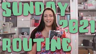 SUNDAY ROUTINE 2021  HOW TO START YOUR WEEK  PRODUCTIVE SUNDAY  SALTY KATIE