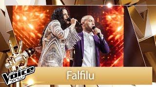 THE VOICE ישראל  נסרין קדרי ודניאל גמל - Falfilu