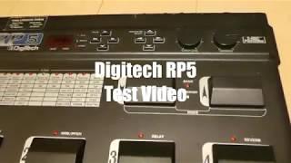 Digitech RP5 Test video