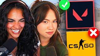 Is CSGO better than VALORANT?