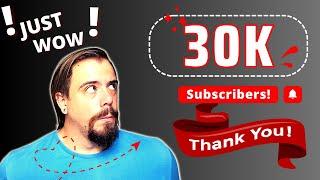 Thank you so much for 30K Subscribers