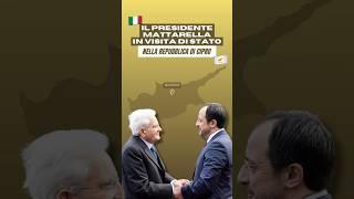 #Mattarella ha incontrato #Christodoulides durante la Visita di Stato nella Repubblica di #Cipro