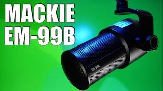 Mackies first broadcast-style dynamic mic - the EM-99B