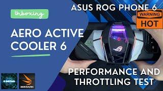 Unboxing the AeroActive Cooler 6 and Stress Testing the ASUS Rog Phone 6 with and without the Cooler