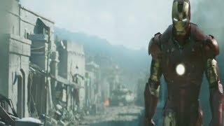 Iron Man 2008 Hindi  Iron Man vs Tank  Tank scene  Hindi Movies Clips