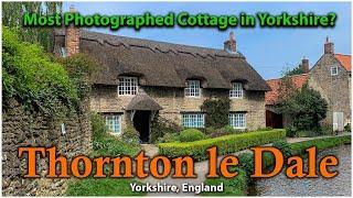 Perfect Thatched Cottage In Charming Thornton Le Dale Yorkshire
