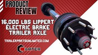 Lippert 16000 lbs Electric Brake Trailer Axle