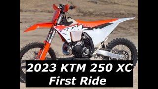 2023 KTM 250XC first ride impressions