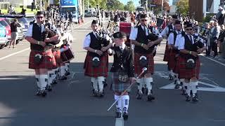 NZ 2018 Parade of Pipe Bands