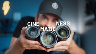 3 Epic Budget LENSES for Cinematic Video  Sony A7IV  A7III  A7S III  FX3