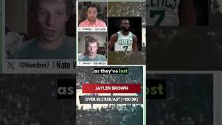 Jaylen Brown Player Props  NBA Finals Best Bets Celtics at Mavericks Game 4