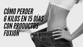 Cómo Perder 6 kilos en 15 días con Productos FuXion - RGX1 - Termo T3