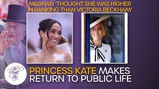Meghan Markle Branded ‘DELUDED’  Sussexes ‘Tone-Deaf’ Stunt  Princess Kate Is Back  Royal Tea