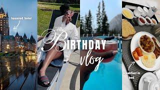 I stayed at a Haunted Hotel for my Birthday   BIRTHDAY VLOG