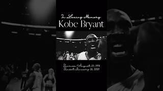 In Loving Memory of Kobe Bryant