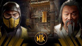 Mortal Kombat 11 - Klassic Scorpion Vs Klassic Shang Tsung Very Hard