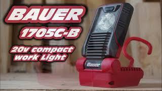 Review Bauer 1705c-b compact work light