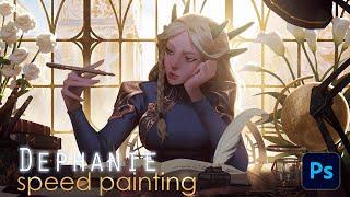 Dephanie - speed painting Time-lapse