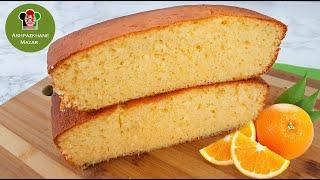 Sponge Orange Cake  کیک ساده اسفنجی با طعم مالته  پرتقال