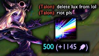 DELETE LUX FROM LEAGUE OF LEGENDS