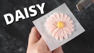 How to pipe daisy flowers  Cake Decorating For Beginners 