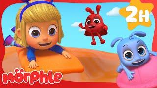 Morphle Family The Floor is JELLO  Morphle the Magic Pet  Preschool Learning  Moonbug Tiny TV