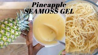 Pineapple Sea Moss Gel Ft. Organics Nature  Pretty Brown Vegan