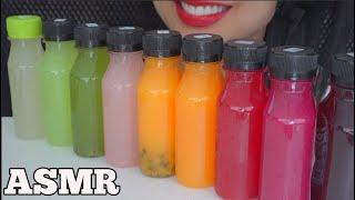 ASMR FRESH PRESSED JUICE FOR BREAKFAST  DRINKING SOUNDS NO TALKING SAS-ASMR