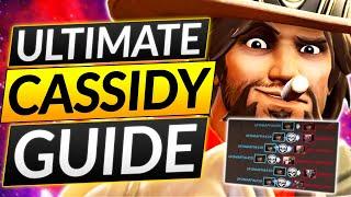 THE ULTIMATE CASSIDY  MCCREE GUIDE - PERFECT AIM and BEST DPS Tips - Overwatch 2 Guide