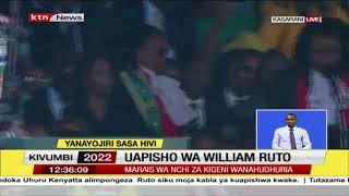 William Ruto Sworn into office as 5th President of Kenya #ruto #uchaguzi2022 #kenyakwanza