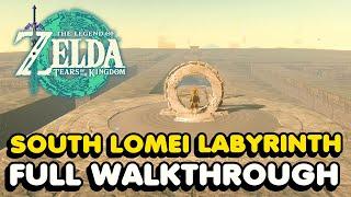 South Lomei Labyrinth Walkthrough Surface Sky & Depths Zelda Tears of The Kingdom