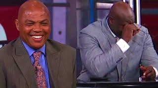 Charles Barkley Brings Shaq to Tears by MOCKING Kendrick Perkins Racist MVP Claim Inside the NBA