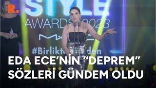 Eda Eceden tepki çeken deprem sözleri gündem oldu