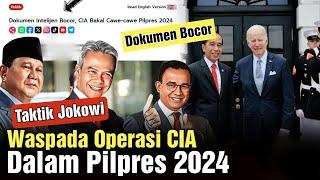 Dokumen Bocor? Taktik Jokowi Hadapi Operasi Intelijen Barat dalam Pilpres