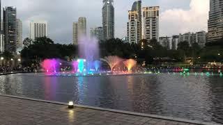 Air mancur dancing light kuala lumpur @petronas