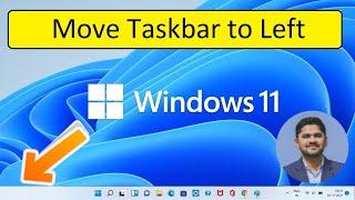 How to Move Taskbar to the Left on Windows 11