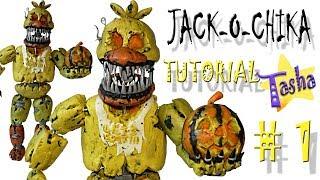 Джек-О-Чика ФНАФ Хэллоуин из пластилина Туториал 1 Jack-O-Chika FNAF Halloween Plasticine Tutorial 1