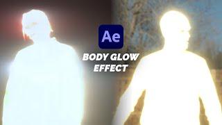 Make your entire BODY GLOW  After Effects Tutorial