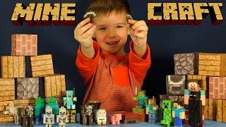 Игрушки Майнкрафт. Бумажный конструктор Майнкрафт. Minecraft Toys. Детский канал Кока Туб