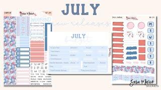 July 2024 NEW Releases  Budget & Planning Stickers  Sara Marie Stickers 