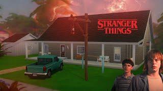 Stranger Things • Byers house • NO CC • Sims 4 • Stopmotion