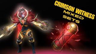 Dota 2  Treasure of the Crimson Witness 2024  Best mixed sets.