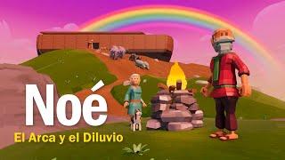 NOÉ el Arca y el Diluvio ️​ Historias Biblicas Animadas  BIBTOONS